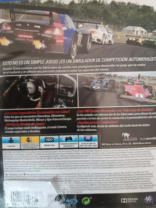 Assetto Corsa PS4 (PlayStation 4)