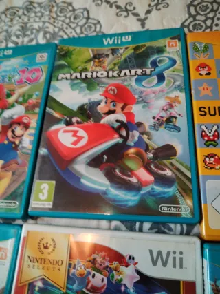Lote 6 Giochi Wii U Mario