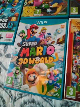 Lote 6 Giochi Wii U Mario