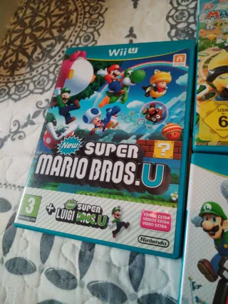 Lote 6 Giochi Wii U Mario