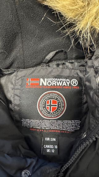 Chaqueta Geographical Norway Mujer color Negro