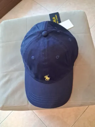Cappellino Polo Ralph Lauren logo giallo