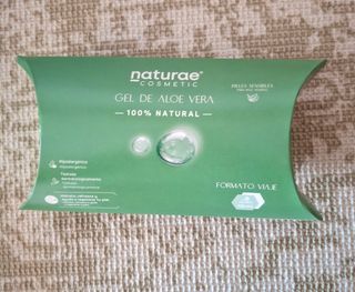 Naturae Gel Aloe Vera 8 sobres formato viaje