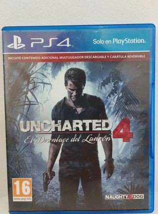Videojuego Uncharted 4