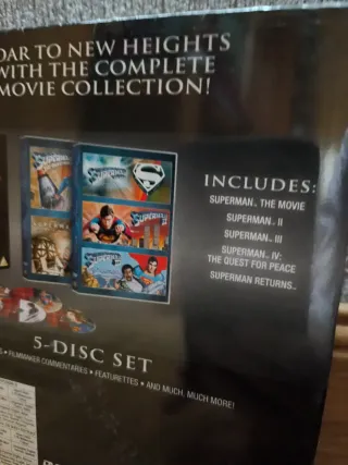 Colección Completa Superman DVD 1978-2006