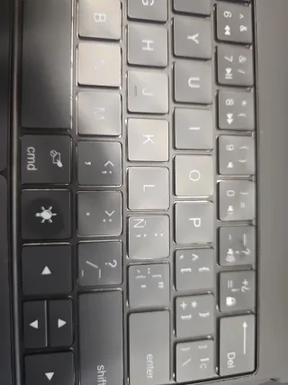 Funda Teclado iPad Pro 12.9 / Air 13 Negro