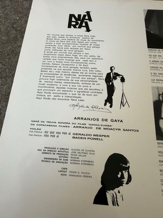 LP 12” Vinilo Nara Leão “Nara”