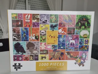 3x Quebra-cabeças Pokémon 1000 Peças