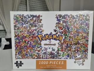 3x Quebra-cabeças Pokémon 1000 Peças