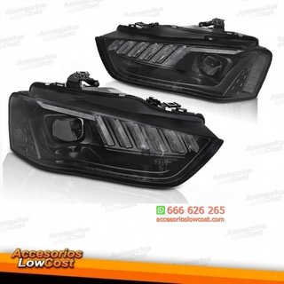 FAROS DELANTEROS CON LUZ DIURNA LED PARA AUDI A4