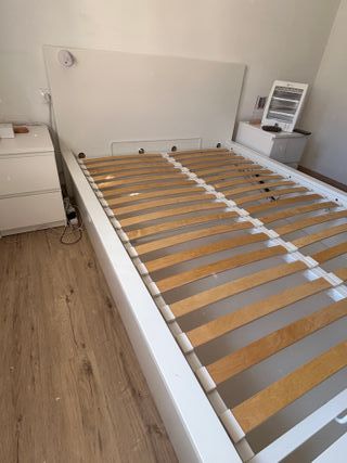 Cama Canapé IKEA MALM 160x200 cm Blanca