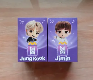 BTS Tiny Tan McDonald's Jungkook y Jimin