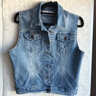 Chaleco Vaquero Mujer Brava Jeans Azul