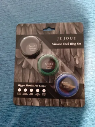 Set 3 Anillas Masaje JE JOUE