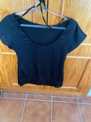 Blusa fiesta negra