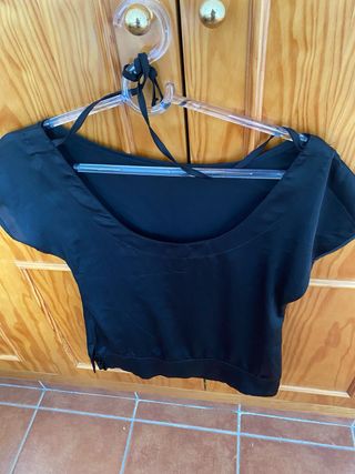 Blusa fiesta negra