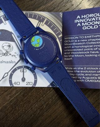 Omega x Swatch Moonshine Gold