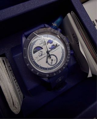 Omega x Swatch Moonshine Gold