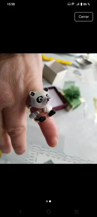 Vendo lote de pulsera y anillo forma de rosa Conju