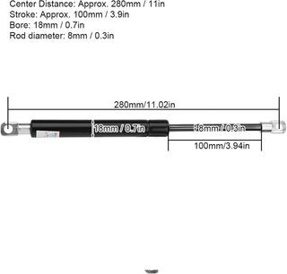 Amortiguador de Gas, Amortiguador de Resorte de Ga