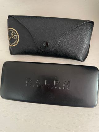 Gafas de sol Ray-Ban y Ralph Laurent Con fundas