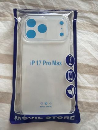Funda iPhone 17 Pro Max Transparente