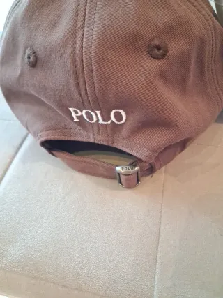 Cappellino Polo Ralph Lauren logo bianco