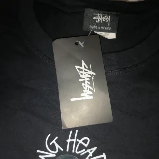 Camiseta Stussy Talking Heads Negra