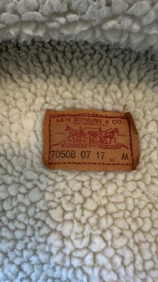 Cazadora Levi's Sherpa Azul