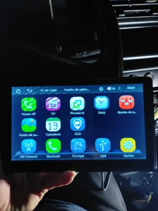 Reproductor Coche Portátil + Mando Nuevo