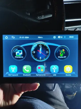 Reproductor Coche Portátil + Mando Nuevo