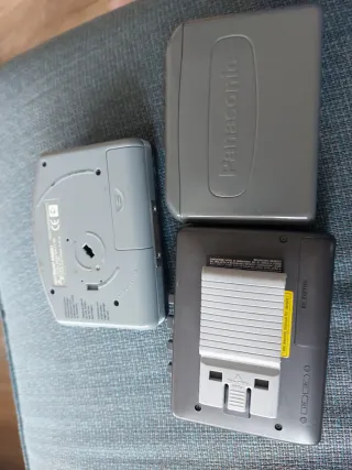 Lote 3 Walkman Aiwa, Panasonic, Philips y grabador