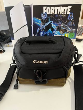 Cámara Canon Reflex Negra