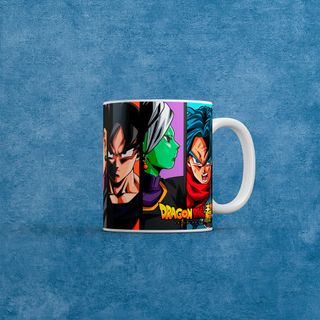 Tazza Dragon Ball Z - Goku, Zamasu, Trunks