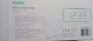 Reloj digital Radio Despertador Inves FS-088