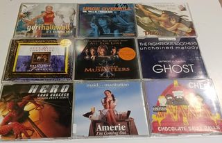 Lote 9 CD Singles Bandas Sonoras Varias