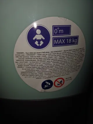 Bañera bebé con soporte