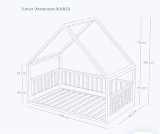 Letto per bambini 0-6 anni