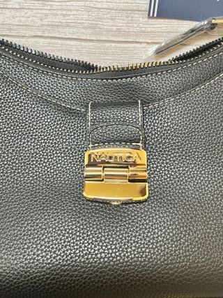 Bolso Nautica Negro Original