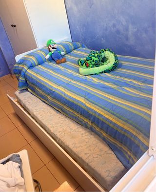 Cama nido blanca 90x200 cm, Ikea