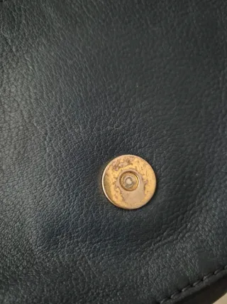 Bolso Michael Kors Azul Marino y Dorado