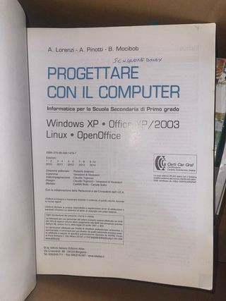 Progettare con il computer. Windows XP ed Office