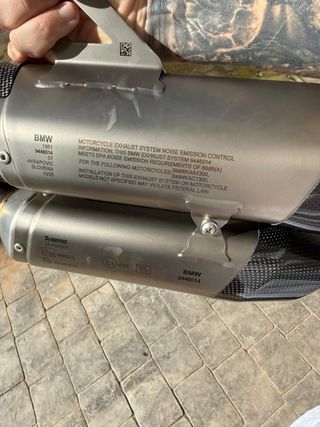 Escape Akrapovic Doble BMW 1300