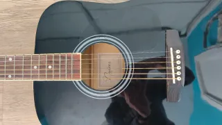 Guitarra Acústica Navara Negra