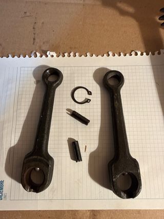 Eje y plato pedales Puch Cóndor