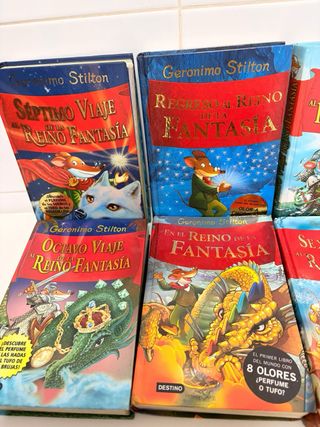 Lote de libros Geronimo Stilton