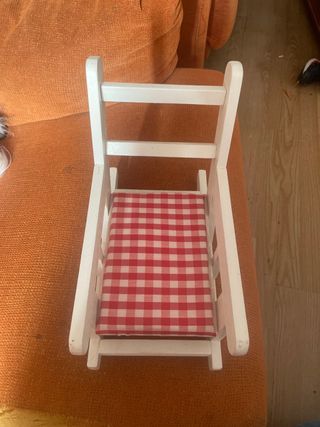 Mecedora de Madera para Muñecas