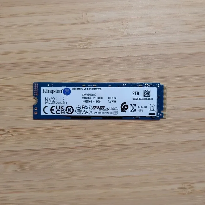 SSD Kingston NV2 2TB PCIe 4.0 NVMe M.2 afbeelding 2