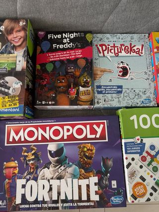 Lote de Juegos de Mesa y Puzzles