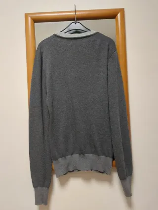 Giacca cardigan uomo grigia taglia M